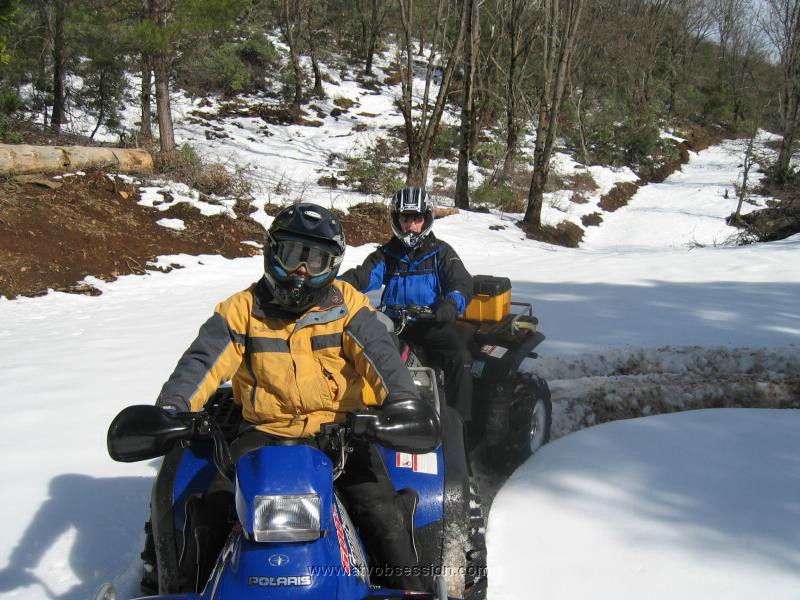 12. Snow! Jack and Terry chew it up..jpg
