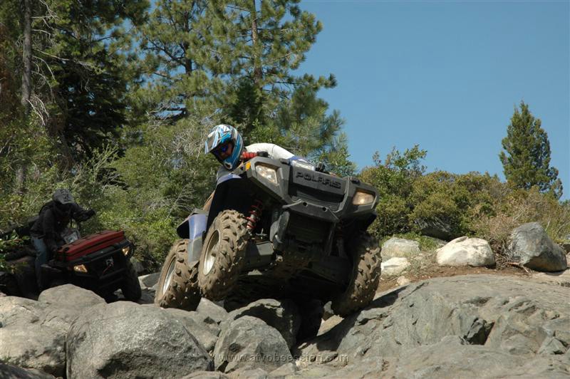 09. Meanwhile Chadd starts the decent to Fordyce Creek..jpg