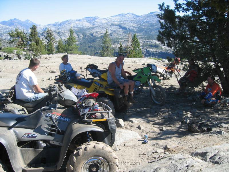 04. Michael, Miren, and Scuz talk to 2 motorcycle riders at Lookout Point..jpg