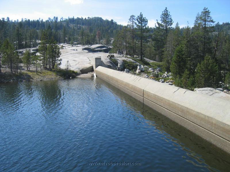 15. Buck Island Lake dam.  Very similar in design to Rubicon Reservoir dam..jpg