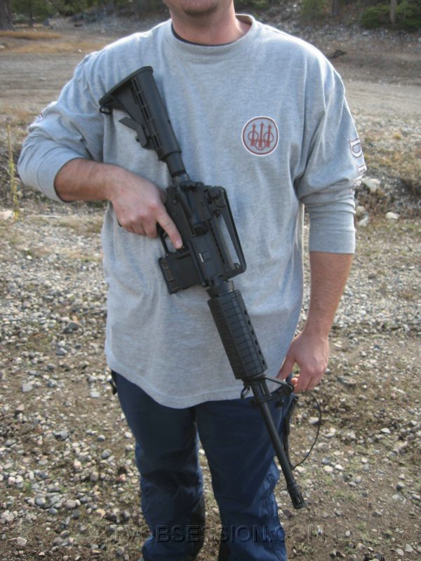 14. While I fix my quad..someone, goes Rambo..jpg