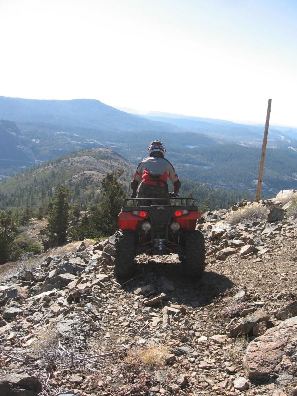 61. Ken heading down to the Switch Back section..jpg