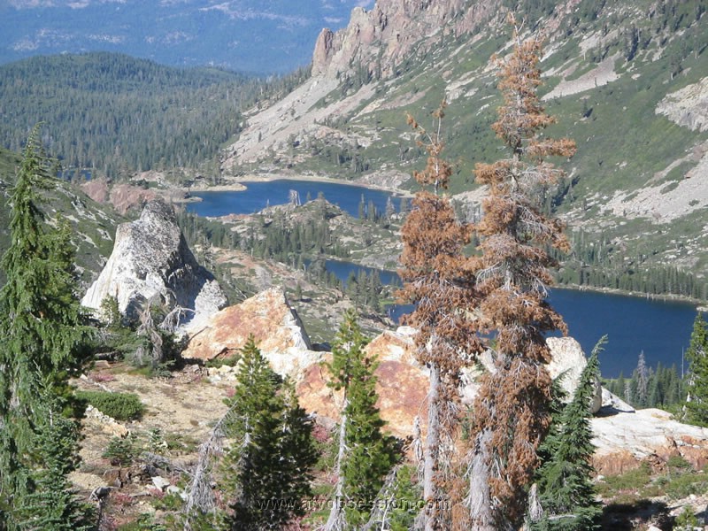 34. Jamison Lake on the right...No way to drive down..jpg