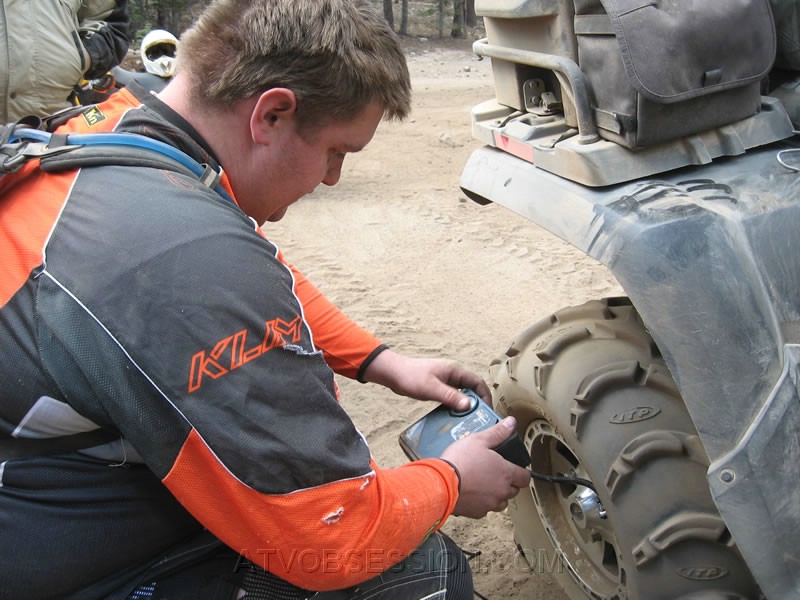 36. Until Lori's evening ends with a busted rim on a rock..jpg
