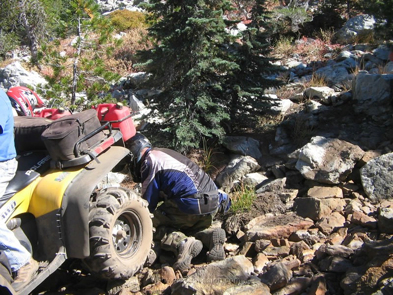 43. Jack moves a rock to get Bill around..jpg