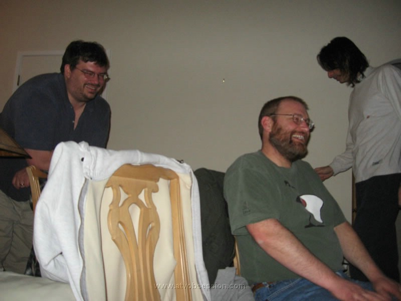 18. Derrck and Scott yuckin' it up after the conclusion of the greatest ATV DVD Ever..jpg