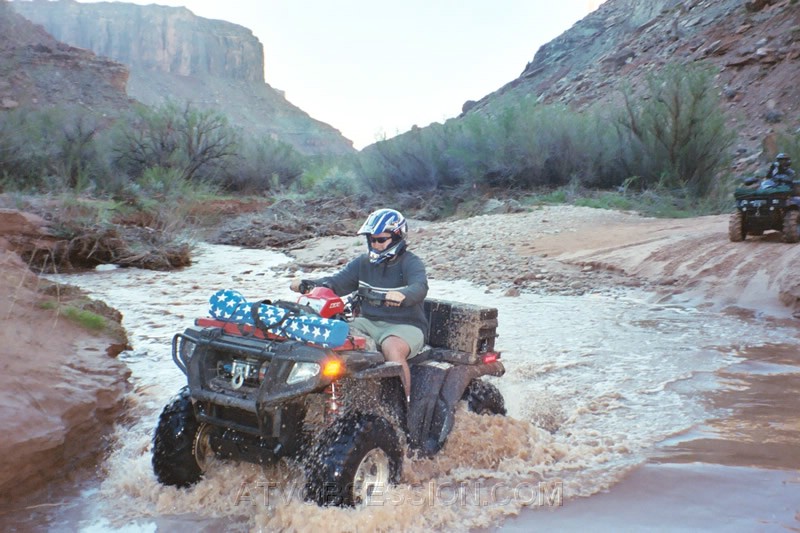 246. Steve crosses ahead to shoot the rest of us...Go Wonder Woman..jpg