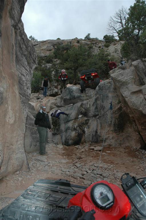 090. Jack climbs up, as Larry shoots Dusty, taking this picture..jpg