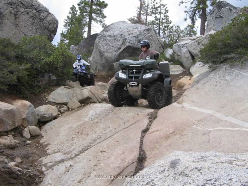 09. Lizard and Dan coming down toward Wentworth Springs..jpg
