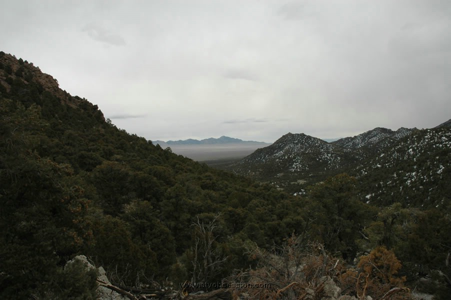 184. A view through the canyon and to the desert floor..jpg