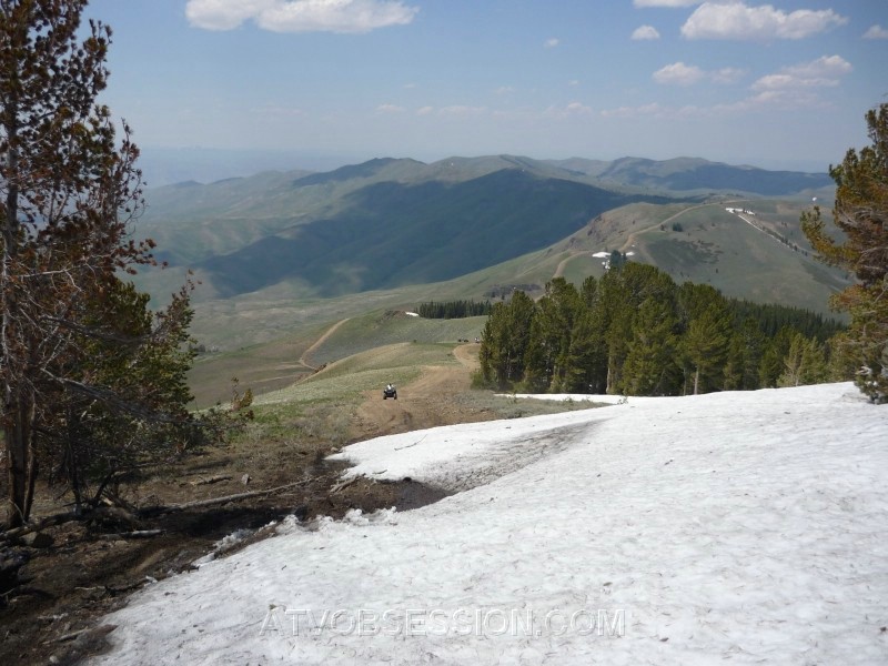 46.Wendy coming up second hill.jpg