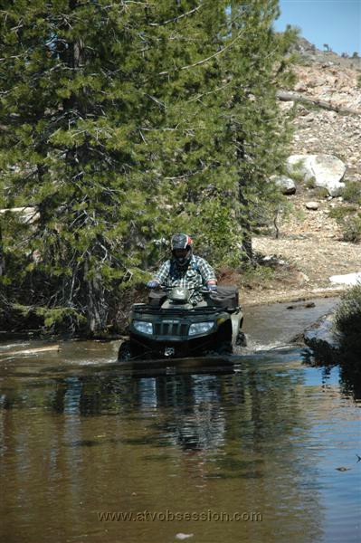 23. Around The Corner We Find The Road Flooded From The Snow Melt..jpg