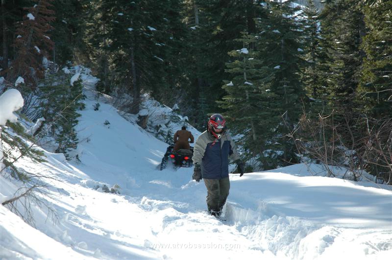 35. With Dusty Out Larry Heads Back To Work On the Rhino..jpg